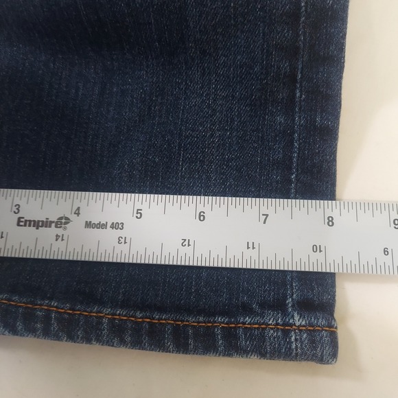 Lucky Brand Delair Classic Rider Jeans Women Size 8 Bootcut Embroidered Pockets - Picture 8 of 9